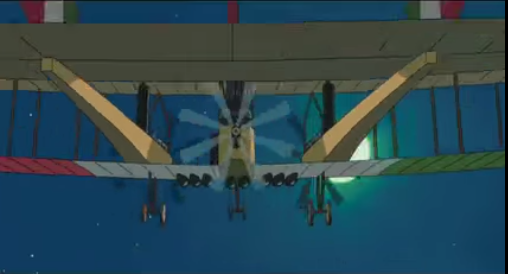 Screen Shot from the Wind Rises